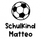 Schulkind Bügelbild